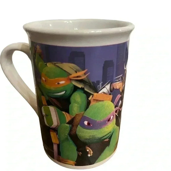 TMNT 2016 Viacom Teenage Mutant Ninja Turtles 8oz Coffee Tea Mug - Picture 3 of 9